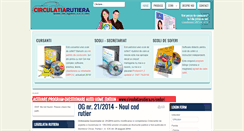 Desktop Screenshot of circulatiarutiera.ro